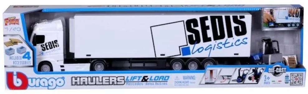 Mercedes-Benz Actros 1:43 BBURAGO - tantis.pl