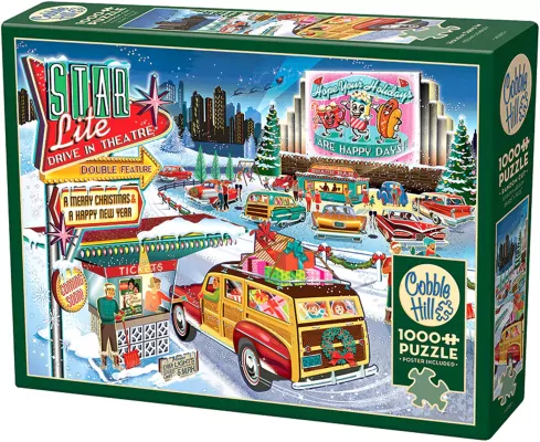 Puzzle 1000 Kino samochodowe G3