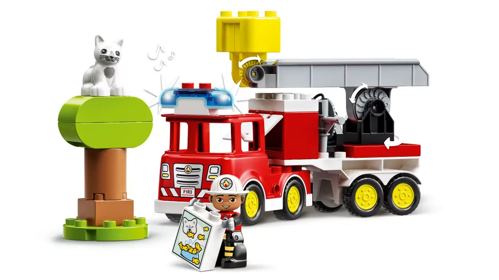 LEGO DUPLO. Wóz strażacki. 10969 - tantis.pl