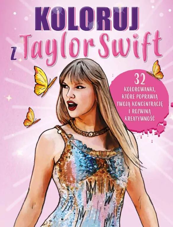 Koloruj z Taylor Swift - tantis.pl
