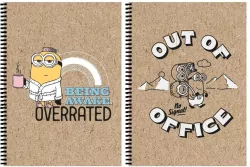 Kołozeszt Minionki. A4/80K kratka. 5 sztuk