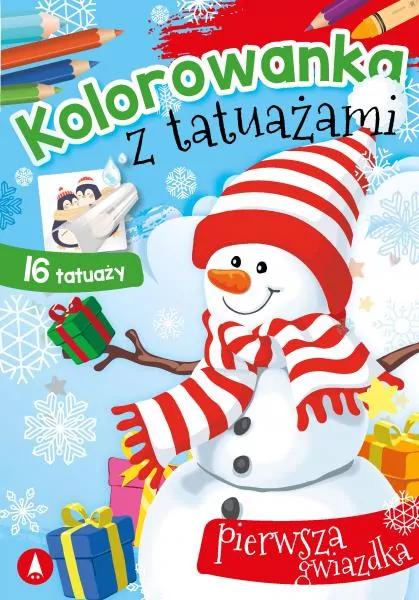 Pierwsza gwiazdka. Kolorowanka z tatuażami - tantis.pl