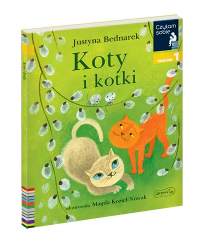 Koty i kotki. Czytam sobie. Poziom 1 - tantis.pl