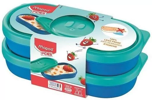 Pudełko lunchowe Picnik Concept Kids 2szt MAPED - tantis.pl