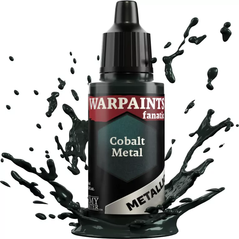The Army Painter: Warpaints - Fanatic - Metallic - Cobalt Metal - tantis.pl