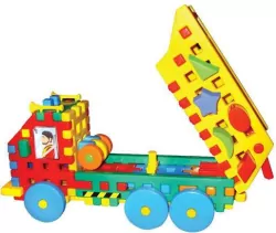 Wywrotka edukacyjna. Klocki konstrukcyjne