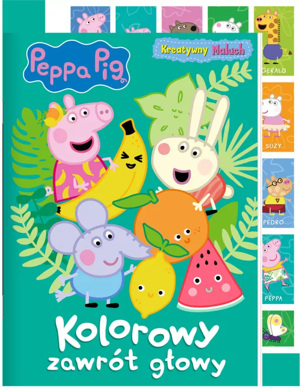 Peppa Pig. Kolorowy zawrót głowy. Kreatywny maluch cz 6 - tantis.pl