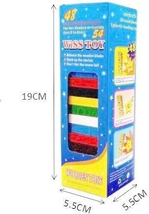 Jenga drewniana - tantis.pl