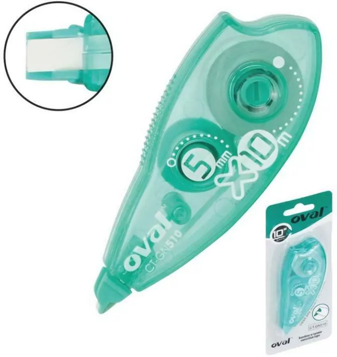 Korektor Oval w taśmie 5mm x 10m - tantis.pl