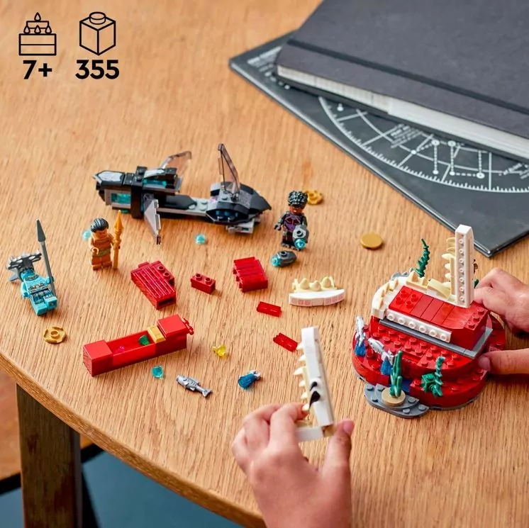 LEGO® Super Heroes Marvel. Sala tronowa króla Namora. 76213 - tantis.pl