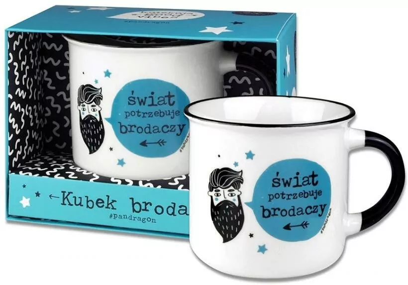 Kubek Good Vibes - Brodacz - tantis.pl