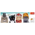 Puzzle 500 Panorama. Puszysta ekipa - tantis.pl