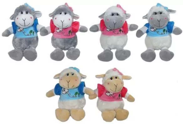 Owieczka w bluzce 25cm MIX - tantis.pl