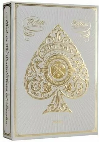 Bicycle. Karty do gry Artisan White - tantis.pl