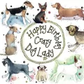 Karnet Urodziny Crazy Dog Lady Psiara - tantis.pl
