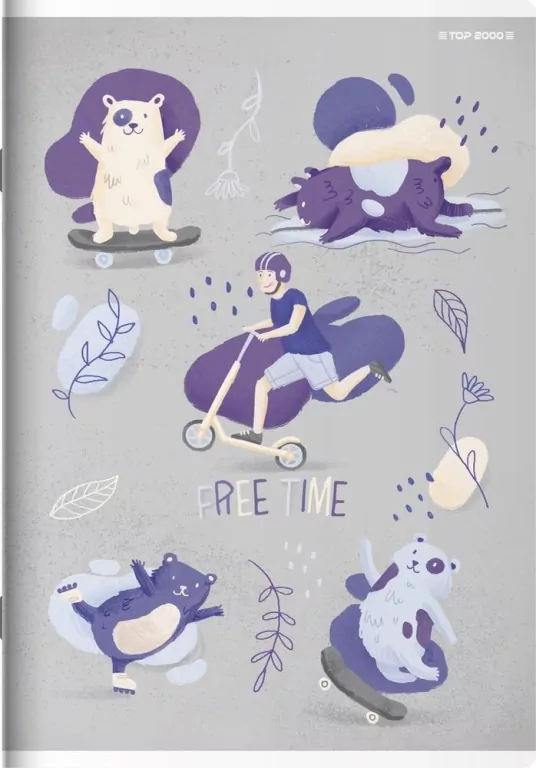 Zeszyt A5/16K linia Free&Wild - tantis.pl