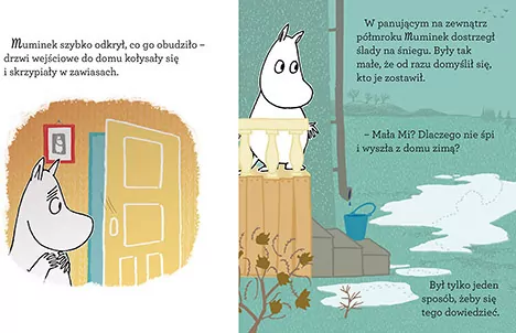 Muminek i wiosenna niespodzianka. Muminki - tantis.pl