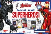 Superherosi. Rozwiąż i zmaż! Marvel Avengers - tantis.pl