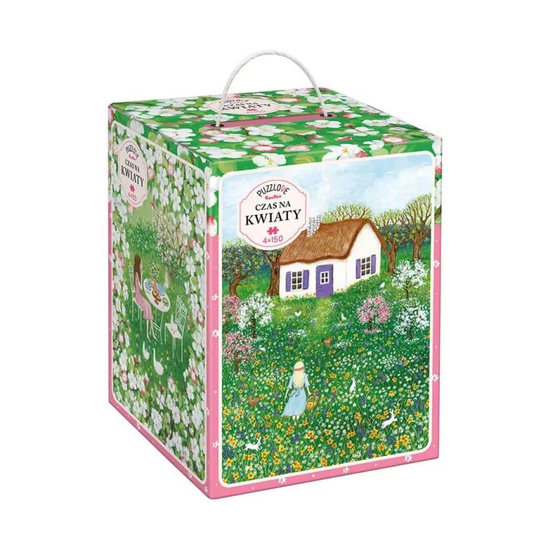 CzuCzu. Puzzlove. Czas na kwiaty - tantis.pl