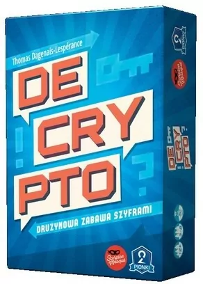 Decrypto. Drużynowa zabawa szyframi - tantis.pl
