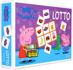 Lotto dla dzieci Świnka Peppa