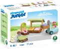 Playmobil Junior Ekologiczny Stragan z wózkiem widłowym 71691 - tantis.pl