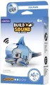 Puzzle 3D. Buduj i słuchaj - Delfin - tantis.pl
