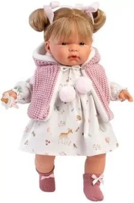 Płączaca lalka Joelle 38cm