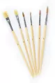 Pędzle drewniane 6 sztuk - tantis.pl