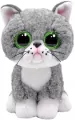 Beanie Boos Fergus - szary kot 15cm - tantis.pl