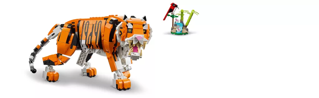 LEGO® Creator. Majestatyczny tygrys. 31129 - tantis.pl