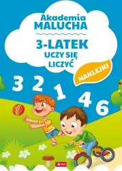 3-latek uczy się liczyć. Akademia malucha