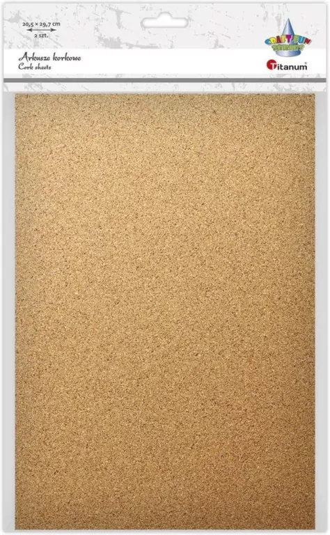 Arkusze korkowe 205x297mm grubość 2mm - tantis.pl