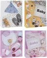 Torebka dziecięce brokat 26x32x10cm mix ROZETTE. 1 sztuka - tantis.pl