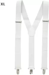 Białe szelki 115-120cm