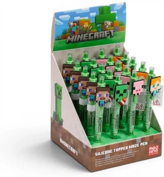 Długopis z nakładką Minecraft Maze - tantis.pl