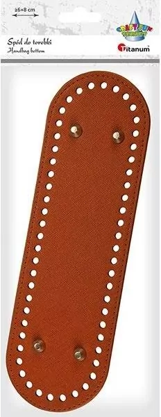 Spód do torebki 26x8cm brązowy - tantis.pl