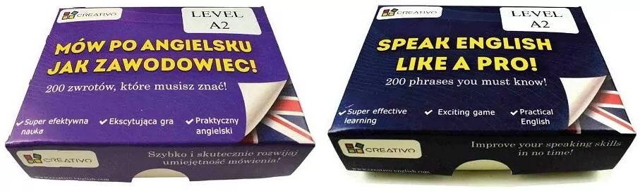 Mów po angielsku jak zawodowiec A2 CREATIVO - tantis.pl