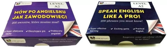 Mów po angielsku jak zawodowiec A2 CREATIVO