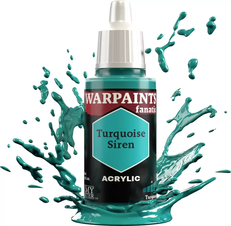 The Army Painter: Warpaints - Fanatic - Turquoise Siren - tantis.pl