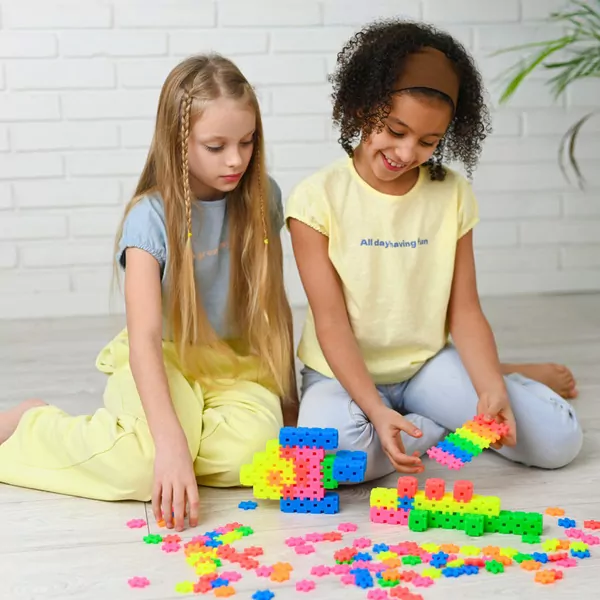 Klocki Meli Basic Neon Edu 1200 elementów - tantis.pl