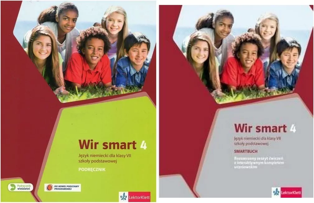 Wir smart 4 Pakiet: Podręcznik / Zeszyt ćwiczeń. Język niemiecki dla klasy VII szkoły podstawowej - tantis.pl
