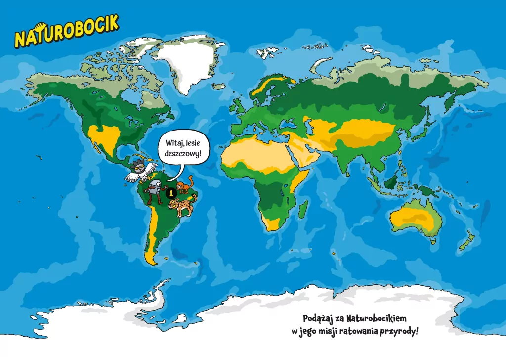 Naturobocik. 1. Wyprawa do lasu deszczowego - tantis.pl