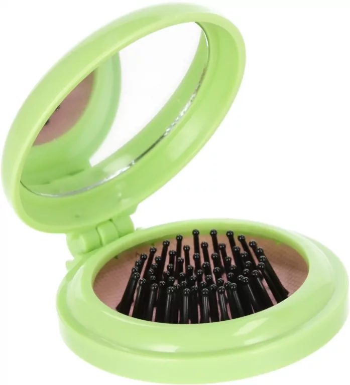 Szczotka do włosów z lusterkiem 8cm 1szt.mix - tantis.pl