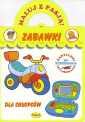 Zabawki dla chłopców. Maluj z pasją