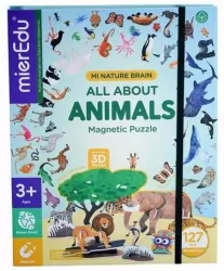 Puzzle magnetyczne Wszystko o zwierzętach