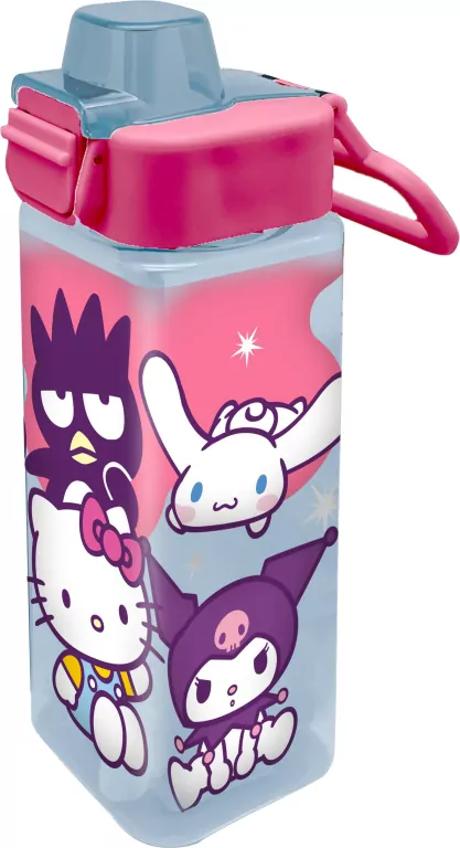 Bidon 500ml Hello Kitty kwadratowy PP HK50207 - tantis.pl