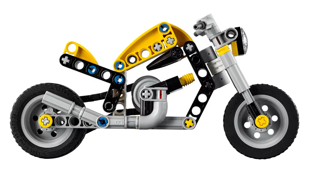 LEGO® Żółty motocykl 42225 - tantis.pl