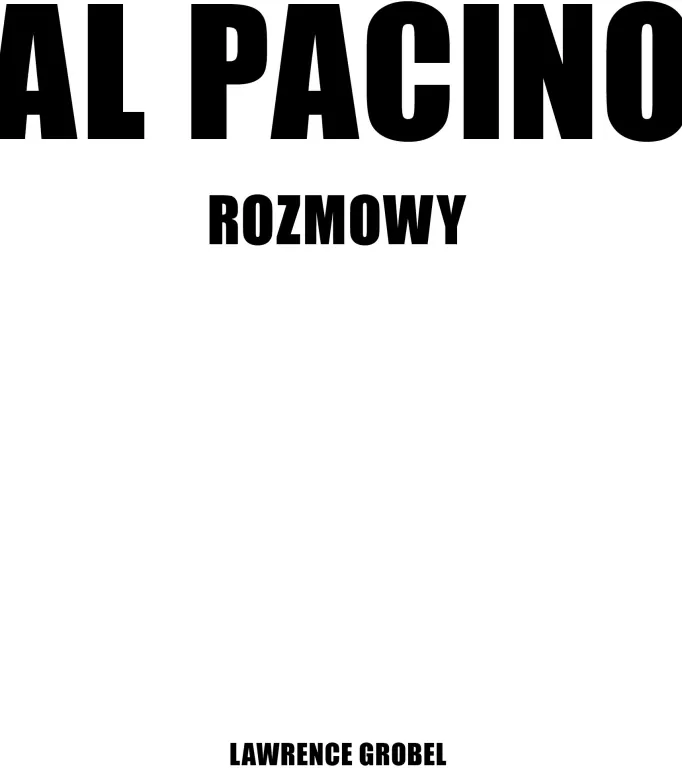 Al Pacino. Rozmowy - tantis.pl