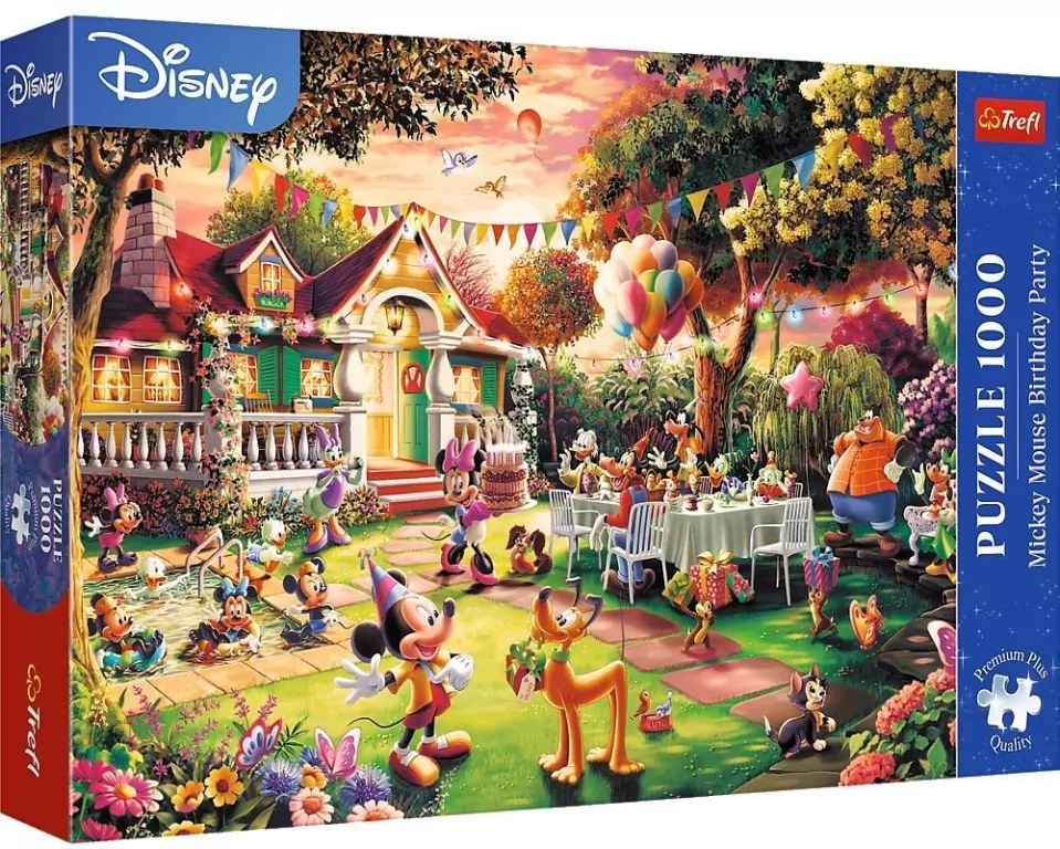 Trefl. Przyjęcie Myszki Mickey. Puzzle 1000 - tantis.pl